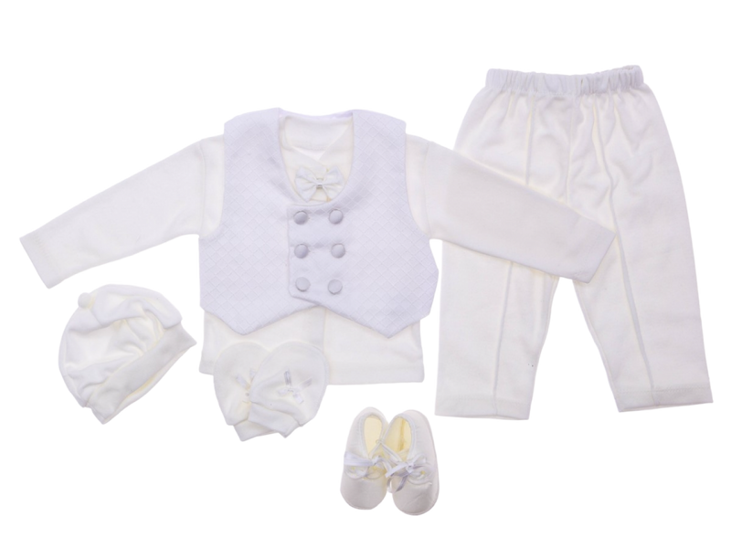 , White, 0-6M