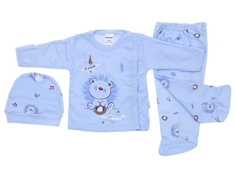 , Blue, 0-3M