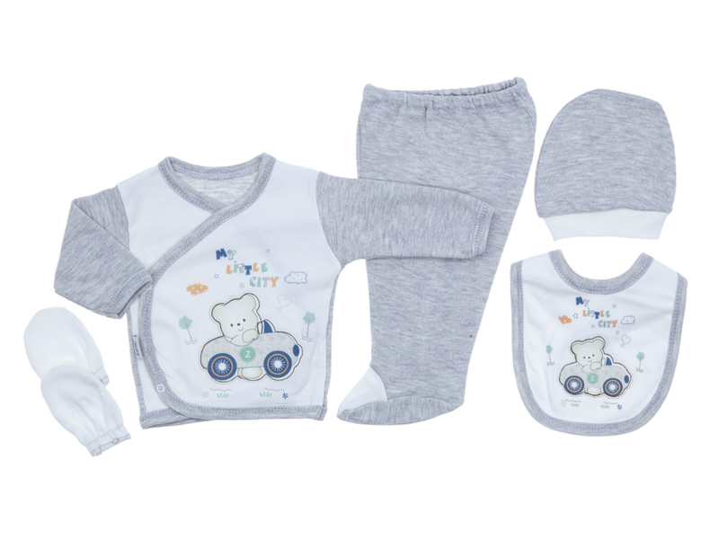 , Gray, 0-3M