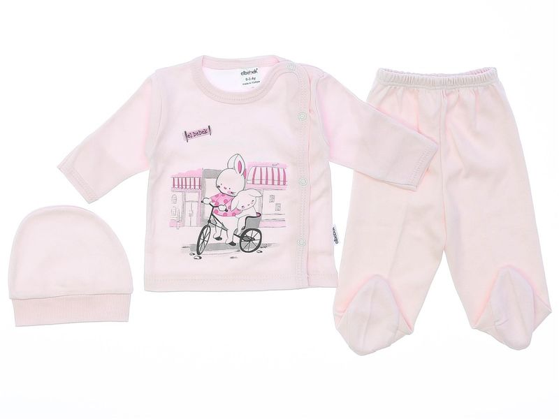 , Pink, 0-3M