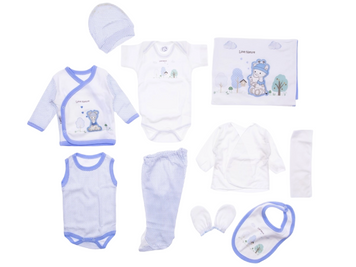 , Blue, 0-3M